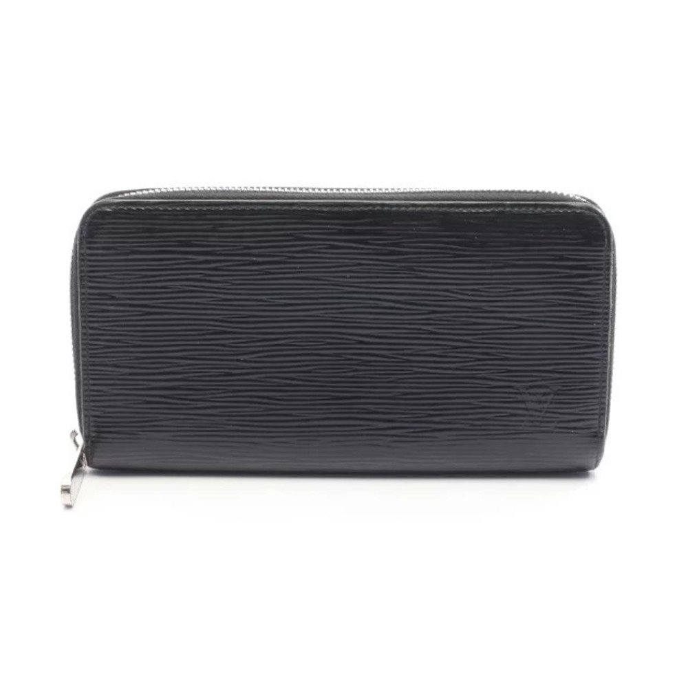 Louis Vuitton Zippy Wallet Round Long Leather Epi Electric Black